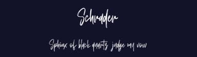 Schrader by Maulana Creative — Script Handwritten Font — thumbnail 2