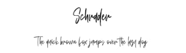 Schrader by Maulana Creative — Script Handwritten Font — thumbnail 1