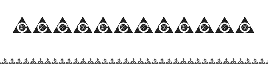 Sci-Fi-Logos by Dietrich Kerner — Dingbats Font