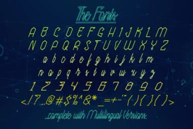 Science Tech Font by Typia Nesia — Script Handwritten Font — thumbnail 6