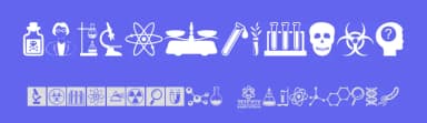 Science Icons by Woodcutter — Dingbats Font — thumbnail 3
