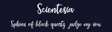 Scientesia by Sizimon.id — Script Handwritten Font — thumbnail 2