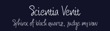 Scientia Venit by Chichucha — Script Handwritten Font — thumbnail 2
