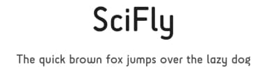 SciFly by Tomi Haaparanta — Sans Serif Font — thumbnail 1