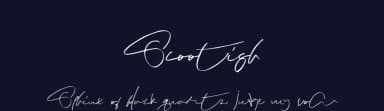 Scootish by Mariyana — Script Handwritten Font — thumbnail 2