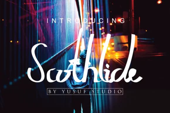 Scothlide Font by hidayart94 — Script Handwritten Font — preview 1