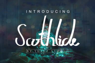 Scothlide Font by hidayart94 — Script Handwritten Font — thumbnail 4