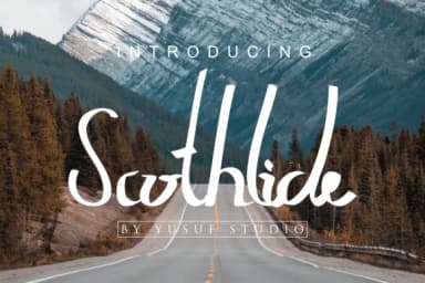 Scothlide Font by hidayart94 — Script Handwritten Font — thumbnail 6