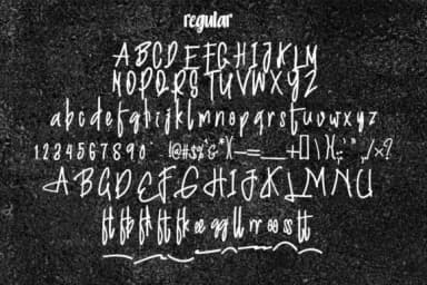 Scottish Time Font by sambuga — Script Handwritten Font — thumbnail 5