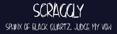 Scraggly by Hawtpixel — Script Handwritten Font — thumbnail 2