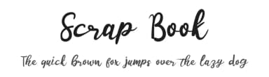 Scrap Book by Giart Studios — Script Handwritten Font — thumbnail 1