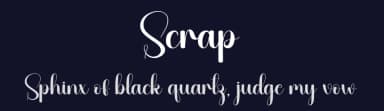 Scrap by Andi Moz — Script Handwritten Font — thumbnail 2