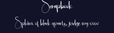 Scrapbook by Scratchones — Script Handwritten Font — thumbnail 2