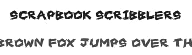 Scrapbook Scribblers by Hawtpixel — Script Handwritten Font — thumbnail 1