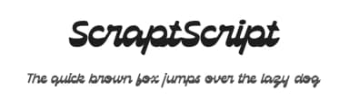 ScraptScript by Brainware Graphic — Script Handwritten Font — thumbnail 1