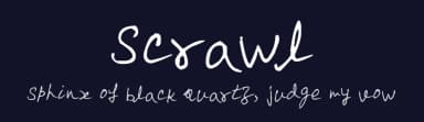 Scrawl by FontPanda — Script Handwritten Font — thumbnail 2