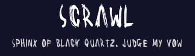 Scrawl by SDFonts — Script Handwritten Font — thumbnail 2