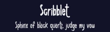Scribblet by Dirt2.com - SickCapital — Script Handwritten Font — thumbnail 2
