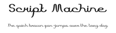 Script Machine by weknow — Script Handwritten Font — thumbnail 1
