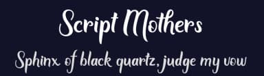 Script Mothers by Adefa Studio — Script Handwritten Font — thumbnail 2