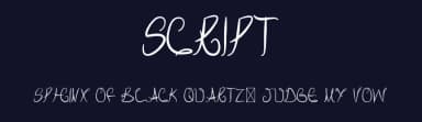 Script by Woramet Tompudsa — Script Handwritten Font — thumbnail 2