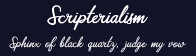 Scripterialism by Onne Hermawan — Script Handwritten Font — thumbnail 2