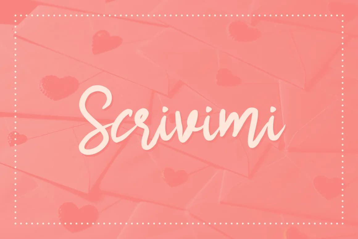 Scrivimi Font by GUD — Script Handwritten Font