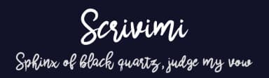 Scrivimi by GUD - Ohmyfont — Script Handwritten Font — thumbnail 2