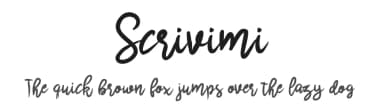 Scrivimi by GUD - Ohmyfont — Script Handwritten Font — thumbnail 1