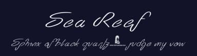 Sea Reef by JSH creates — Script Handwritten Font — thumbnail 2
