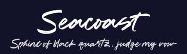 Seacoast by Fikryal studio — Script Handwritten Font — thumbnail 2