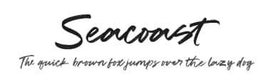 Seacoast by Fikryal studio — Script Handwritten Font — thumbnail 1