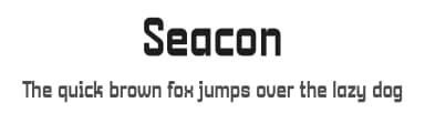 Seacon by Holisfonts.com — Sans Serif Font — thumbnail 1