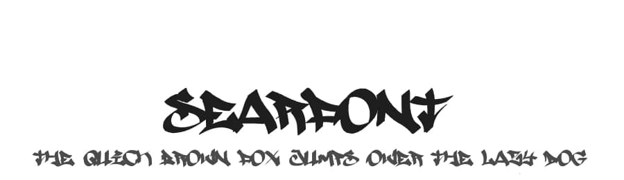 Searfont by bartolD & Sear — Script Handwritten Font