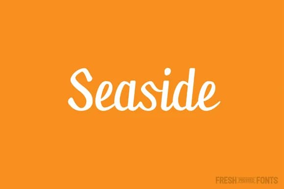 Seaside Font by Fresh Pressed Fonts — Script Handwritten Font