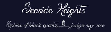 Seaside Heights by JSH creates — Script Handwritten Font — thumbnail 2