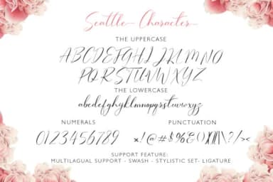 Seattle Font by gatype — Script Handwritten Font — thumbnail 5