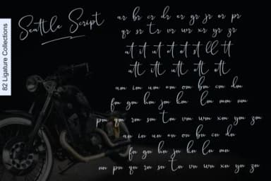 Seattle Script Font by R. Studio — Script Handwritten Font — thumbnail 7