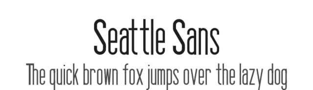 Seattle Sans by Ash Pikachu Font — Sans Serif Font