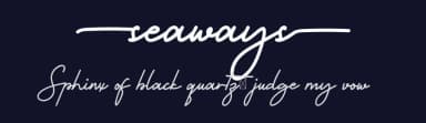 Seaways by Edric Studio — Script Handwritten Font — thumbnail 2