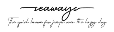 Seaways by Edric Studio — Script Handwritten Font — thumbnail 1