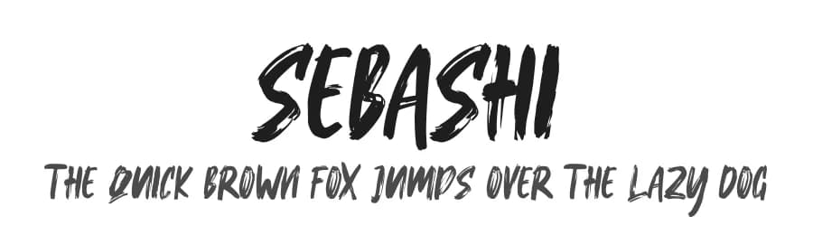 Sebashi by Skiiller Studio — Script Handwritten Font