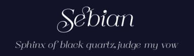 Sebian by Kulokale Studio — Serif Font — thumbnail 2