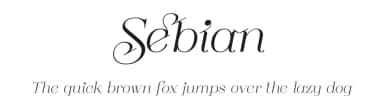 Sebian by Kulokale Studio — Serif Font — thumbnail 1