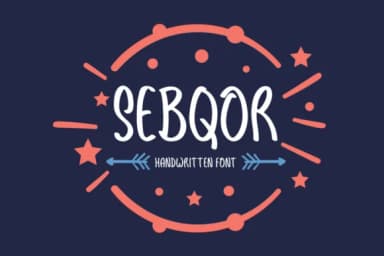 Sebqor Font by Shattered Notion — Script Handwritten Font — thumbnail 1