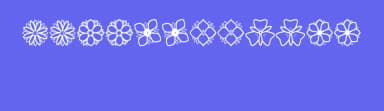 Second Flowers St by Southype — Dingbats Font — thumbnail 3