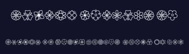 Second Flowers St by Southype — Dingbats Font — thumbnail 2