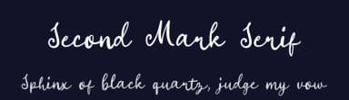 Second Mark Serif by Ef Studio — Serif Font — thumbnail 2