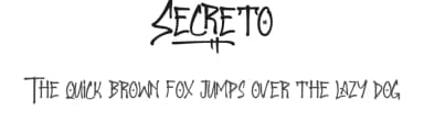 Secreto by Calligraphy Fonts — Script Handwritten Font — thumbnail 1