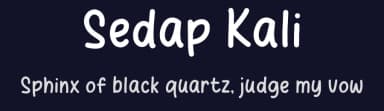 Sedap Kali by Khurasan — Script Handwritten Font — thumbnail 2